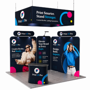 10x10ft Indoor Trade Show Booth Kit - B1