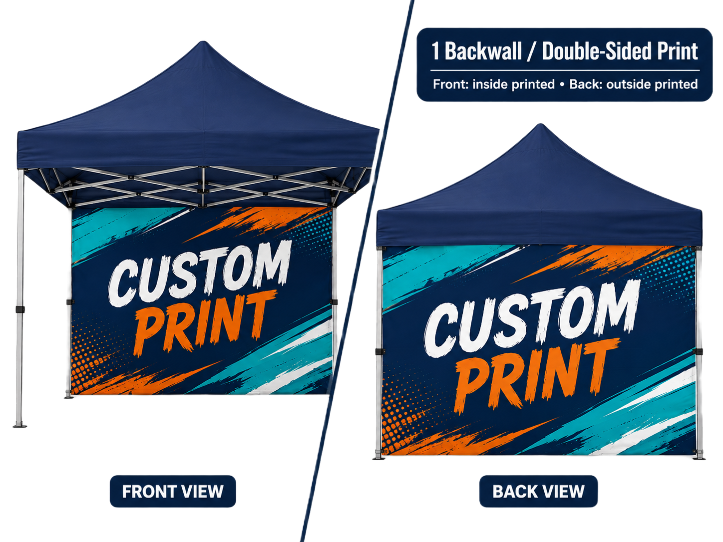 (1pc) Backwall  Double Sided Print