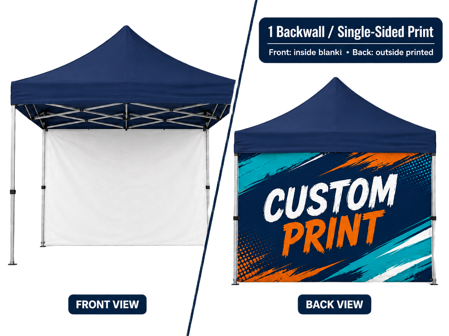 (1pc) Backwall Single Sided Print